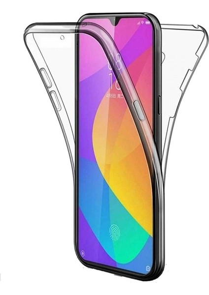 Samsung Galaxy M31 Kılıf Ön Arka Şeffaf Silikon Koruma Şeffaf