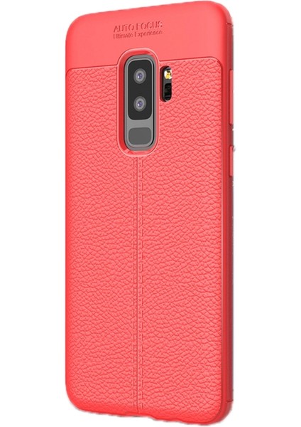 Samsung Galaxy S9 Plus Kılıf Niss Silikon+3d Cam Kırmızı