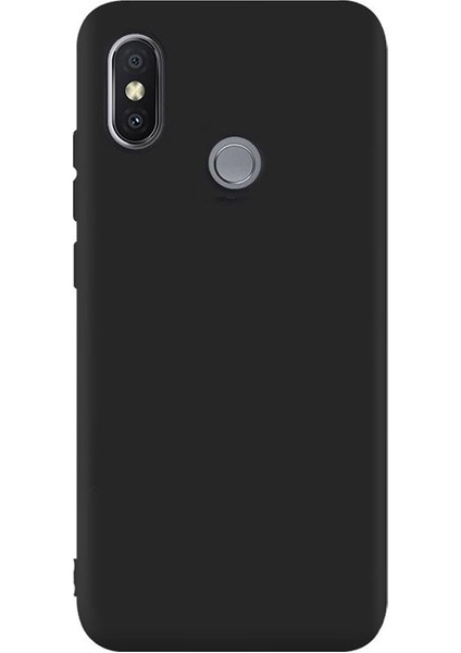 Xiaomi Mi Mix 2s Kılıf Premier Lüx Silikon+Nano Glass Siyah