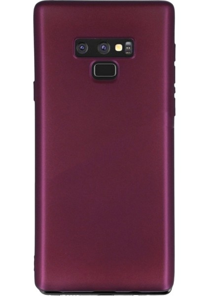 Samsung Galaxy Note 9 Kılıf Premier A+ Kalite Silikon Mürdüm