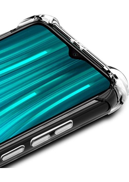 Xiaomi Redmi Note 8 Pro Kılıf Antishock Ultra Koruma Sert Kapak Şeffaf