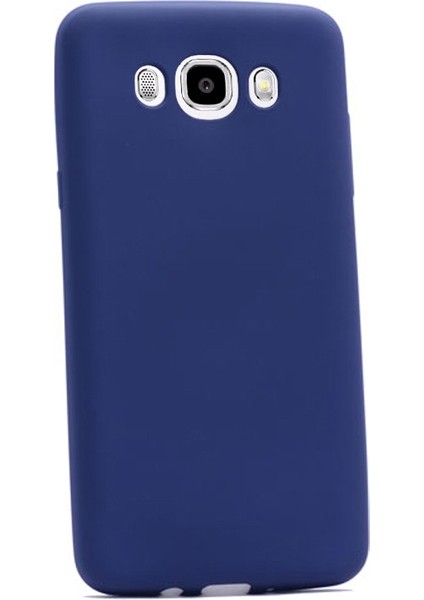 Samsung Galaxy J7 2016 Kılıf Premier Silikon Kılıf Lacivert