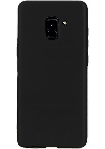 Samsung Galaxy A8 2018 Kılıf Premier Silikon Siyah