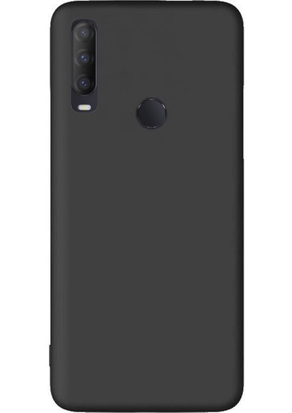Alcatel 1s 2020 Kılıf Premier Silikon Esnek Koruma Siyah