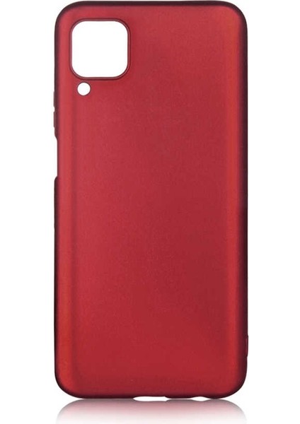 Huawei Y5P Kılıf Premier Silikon Esnek Koruma+Nano Glass Mürdüm