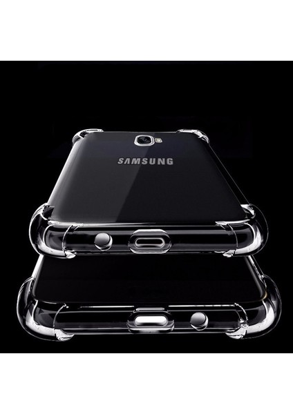 Samsung Galaxy A10 Kılıf Antishock Ultra Koruma+Nano Glass Renksiz modelleri