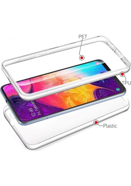 Samsung Galaxy A01 Kılıf Ön Arka Şeffaf Silikon Koruma Şeffaf modelleri