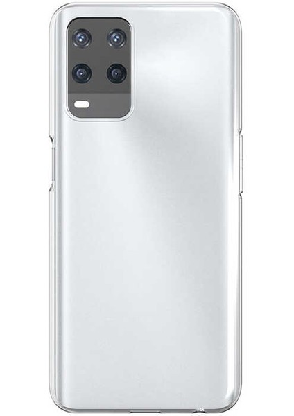 Oppo A54 4g Kılıf Süper Silikon+Nano Glass Renksiz