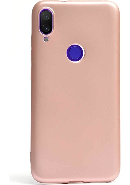 Xiaomi Mi Play Kılıf Premier Silikon Esnek Arka Koruma Bronz