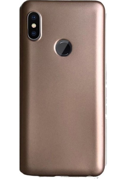 Xiaomi Redmi Note 5 Pro Kılıf Premier Silikon Arka Kapak Bronz