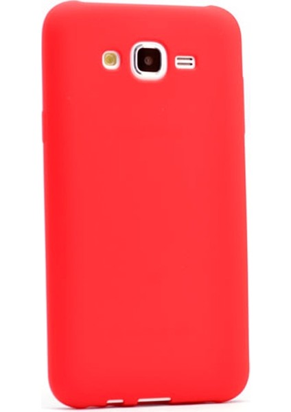Samsung Galaxy J2 Kılıf Premier Silikon Kılıf Kırmızı