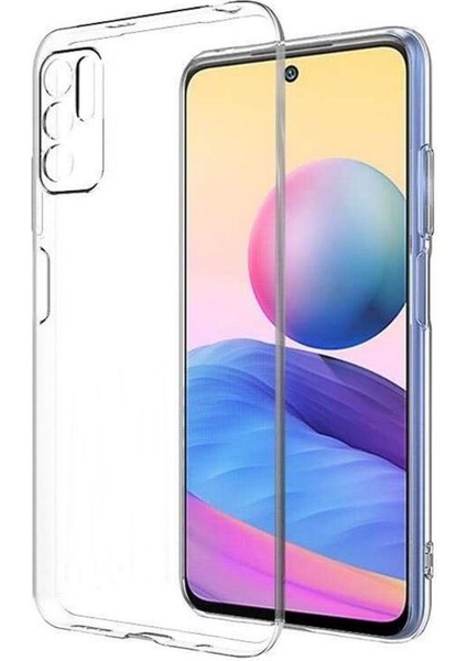 Xiaomi Poco M3 Pro 5g Kılıf Kamera Korumalı Şeffaf Silikon