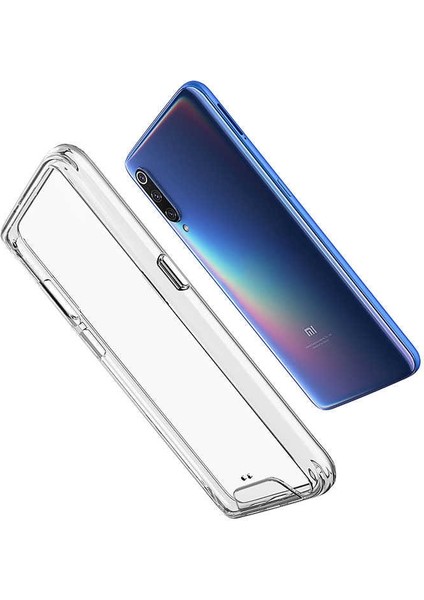 Xiaomi Mi 9 Kılıf Gard Nitro Şeffaf Silikon+Nano Glass Renksiz fiyatları
