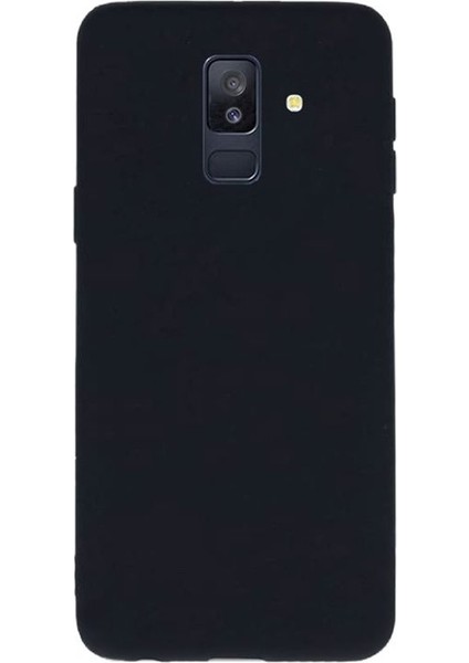 Samsung Galaxy A6 2018 Kılıf Premier Esnek Silikon Siyah