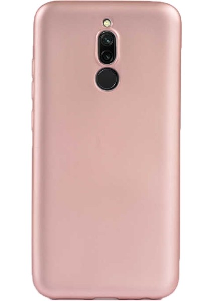 Xiaomi Redmi 8 Kılıf Premier Silikon Esnek Arka Koruma Bronz