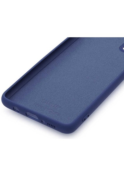 Oppo Reno 4 Lite Kılıf Mara Silikon Mat Soft Korumalı Lansman Siyah