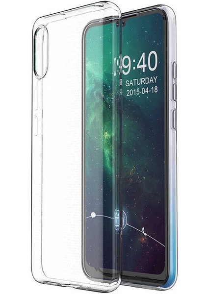 Xiaomi Redmi 9A Kılıf Süper Silikon Yumuşak Arka Koruma Şeffaf
