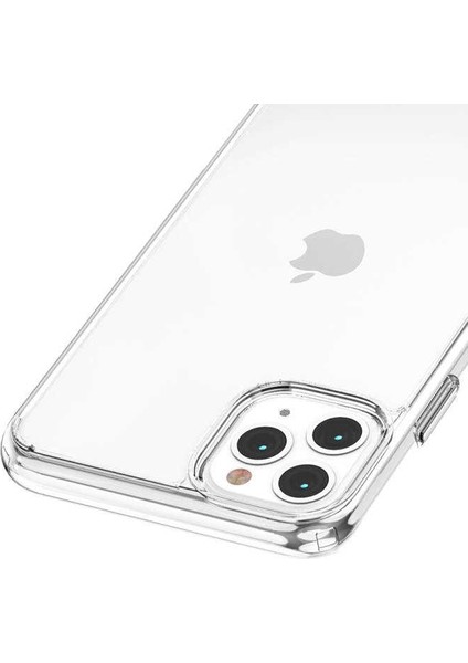 Apple iPhone 11 Pro Kılıf Coss Şeffaf Sert Kapak Şeffaf