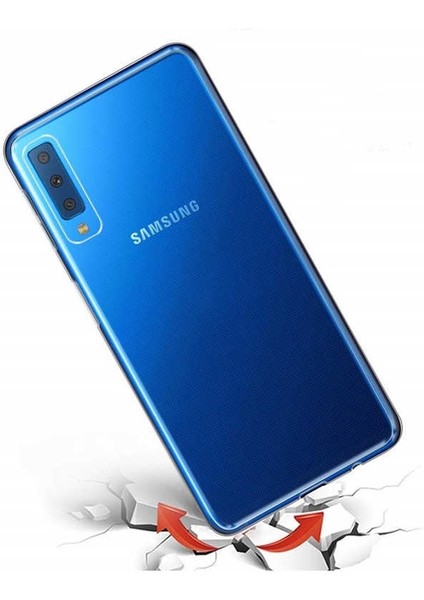 Samsung Galaxy A50S Kılıf Süper Silikon Yumuşak Arka Koruma Şeffaf