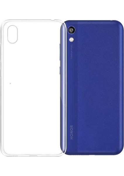 Huawei Honor 8s Kılıf Süper Silikon Yumuşak Arka Koruma Şeffaf