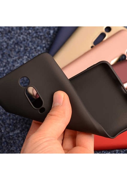 Xiaomi Redmi K20 Kılıf Premier Silikon Esnek Koruma+Nano Glass Bronz modelleri