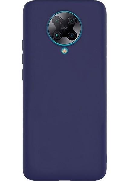 Xiaomi Poco F2 Pro Kılıf Premier Silikon Esnek Koruma Lacivert