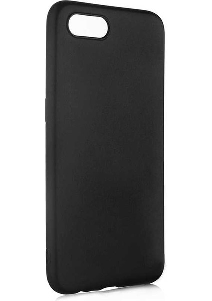 Realme C2 Kılıf Premier Silikon Esnek Koruma+Nano Glass Siyah
