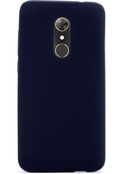 Alcatel A7 Kılıf Premier Silikon Kılıf+Nano Glass Koruyucu Siyah