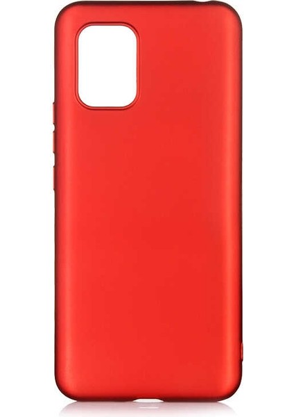 Xiaomi Mi 10 Lite Kılıf Premier Silikon Esnek Koruma Kırmızı