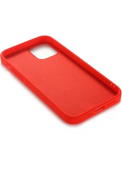 Apple iPhone 12 Pro Max Kılıf Lsr Lansman Görünüm Içi Süet Silikon Mor