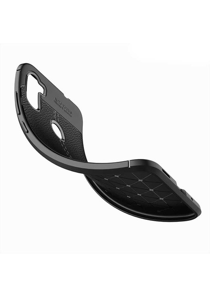 Samsung Galaxy M11 Kılıf Niss Silikon Deri Görünümlü Lacivert fiyatları