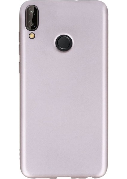 Huawei P20 Lite Kılıf Premier Silikon Arka Kapak Bronz