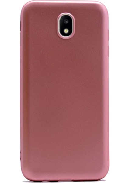 Samsung Galaxy J7 Pro Kılıf Premier Silikon Kılıf+Nano Glass Koruyucu Bronz