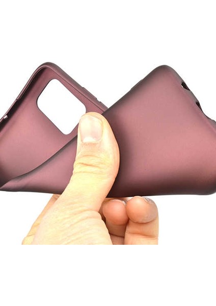 Samsung Galaxy A51 Kılıf Premier Silikon Koruma+Nano Glass Kırmızı modelleri