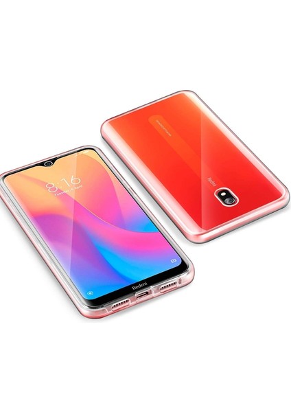 Xiaomi Redmi 8 Kılıf Ön Arka Şeffaf Silikon Koruma Renksiz fiyatları
