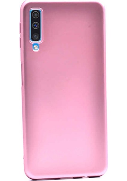 Samsung Galaxy A50 Kılıf Premier Silikon Koruma+Nano Glass Bronz