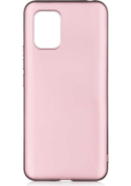 Xiaomi Mi 10 Lite Kılıf Premier Silikon Koruma+Nano Glass Bronz