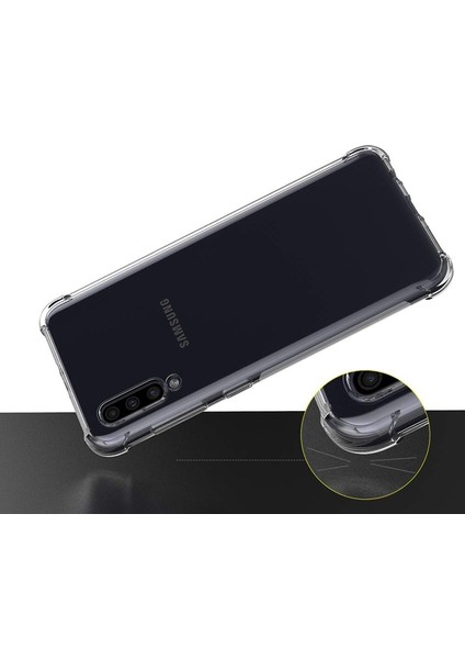 Samsung Galaxy A30S Kılıf Antishock Ultra Koruma Sert Kapak Şeffaf modelleri