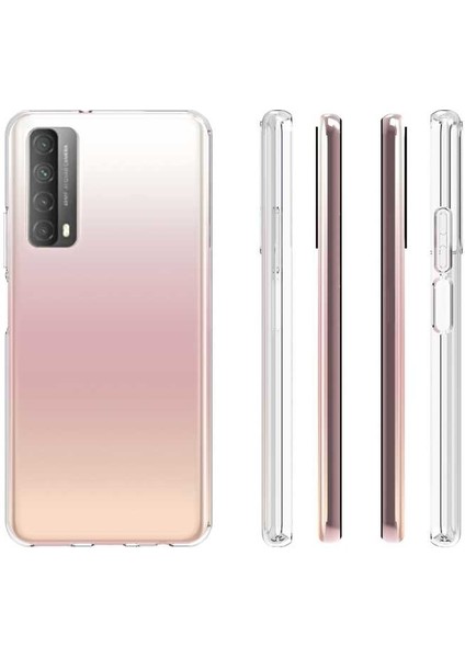 Huawei P Smart 2021 Kılıf Süper Silikon Şeffaf Koruma Şeffaf fiyatları