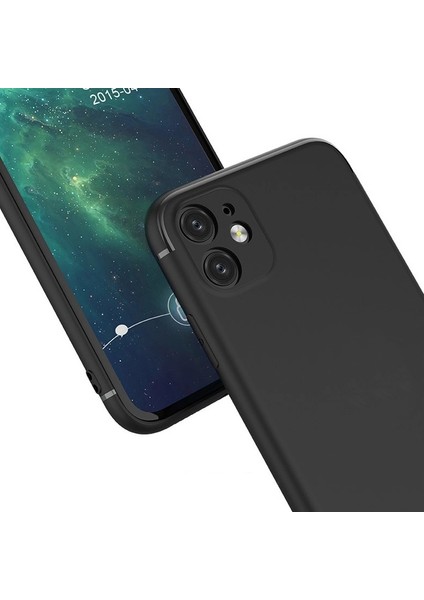 Apple iPhone 11 Pro Kılıf Renkli Tıpalı Kamera Korumalı Silikon Esnek Koruma Siyah modelleri