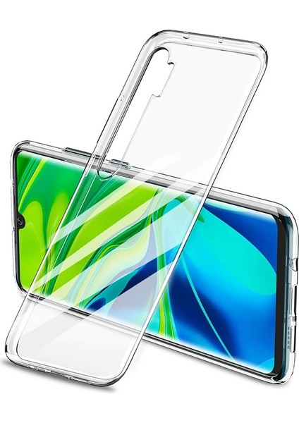 Xiaomi Mi Note 10 Pro Kılıf Süper Silikon Yumuşak Arka Koruma Şeffaf