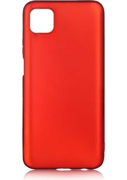 Oppo Reno 4 Lite Kılıf Premier Silikon Koruma+Nano Glass Kırmızı
