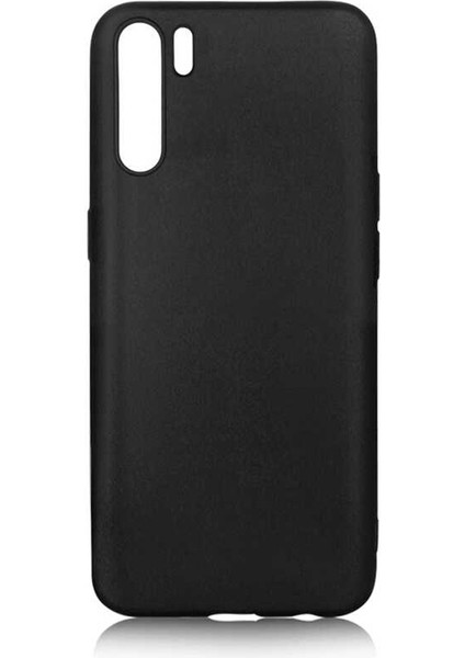 Oppo Reno 3 Kılıf Premier Silikon Esnek Koruma Siyah