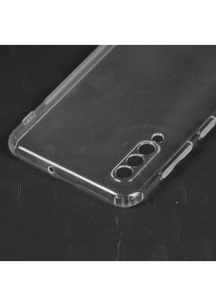 Samsung Galaxy A70 Kılıf Kamera Korumalı Şeffaf Silikon Şeffaf fiyatları