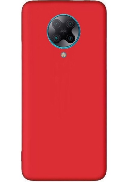 Xiaomi Poco F2 Pro Kılıf Premier Silikon Esnek Koruma Kırmızı
