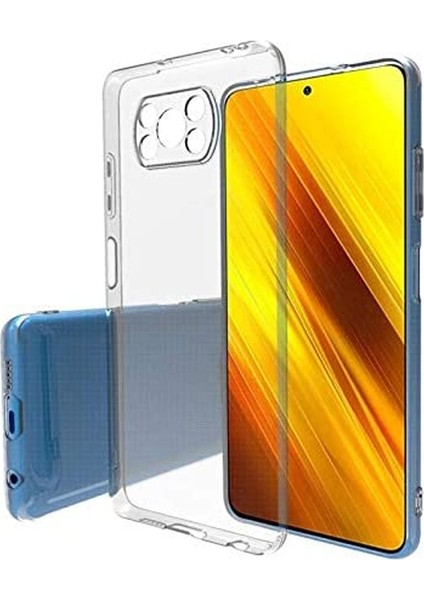 Xiaomi Poco X3 Nfc Kılıf Kamera Korumalı Şeffaf Silikon Renksiz fiyatları