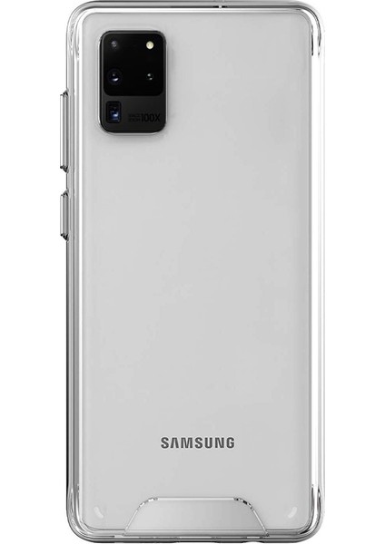 Samsung Galaxy S20 Ultra Kılıf Gard Nitro Şeffaf Sert Silikon Şeffaf
