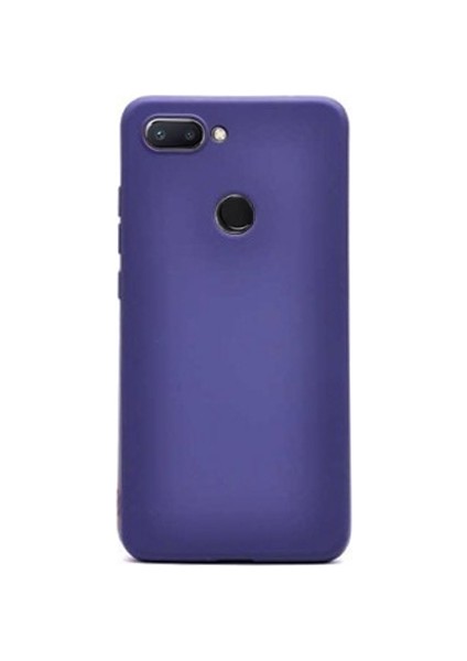 Xiaomi Redmi 6 Kılıf Premier Silikon Esnek Arka Koruma Lacivert