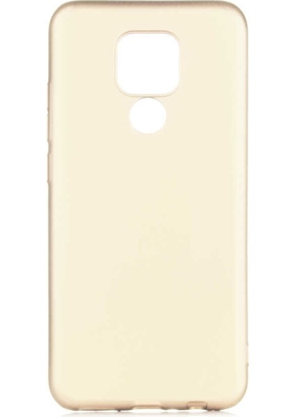 General Mobile GM20 Kılıf Premier Silikon Koruma+Nano Glass Gold