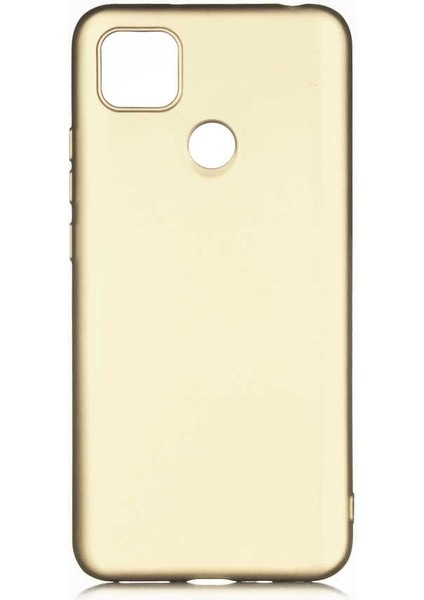 Xiaomi Redmi 9c Kılıf Premier Silikon Esnek Koruma Gold